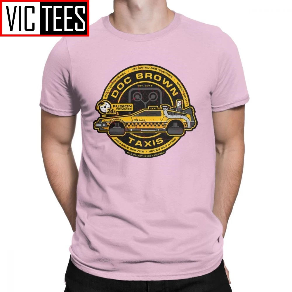 Doc Brown Taxis Back To The Future T-shirt