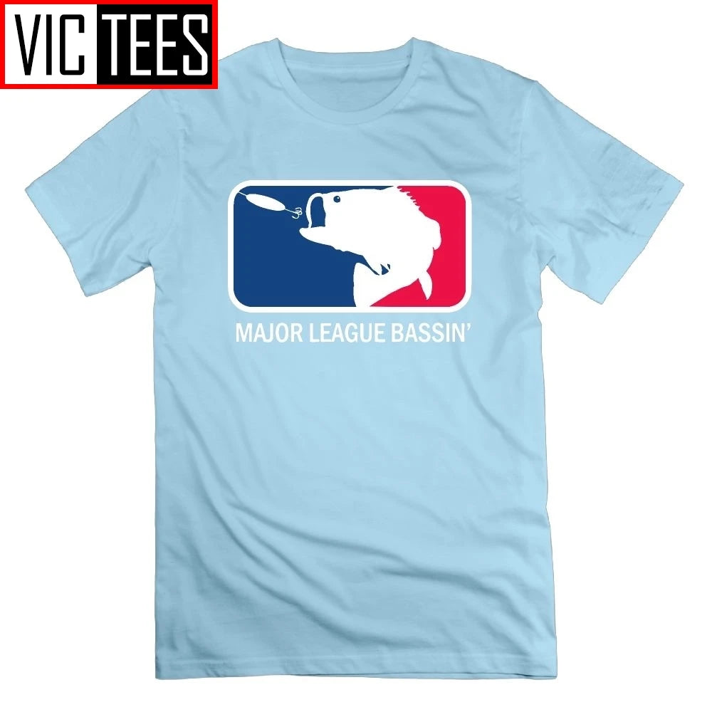 Major League Bassin' Bass Fishing T-shirt