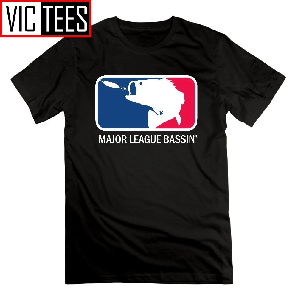 Major League Bassin' Bass Fishing T-shirt