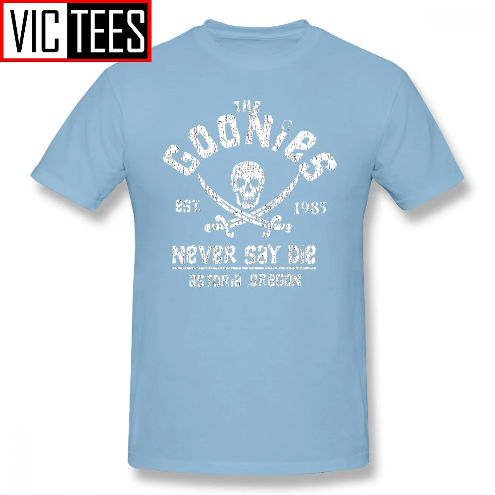The Goonies est. 1985 Never Say Die Astoria, Oregon T-shirt