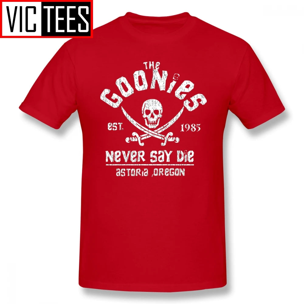 The Goonies est. 1985 Never Say Die Astoria, Oregon T-shirt