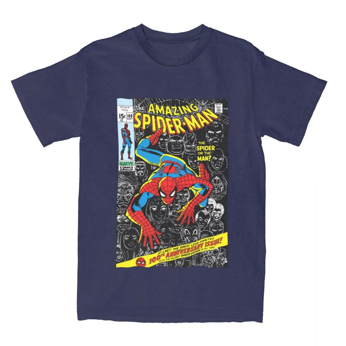 The Amazing Spider-Man 100 Comic T-shirt