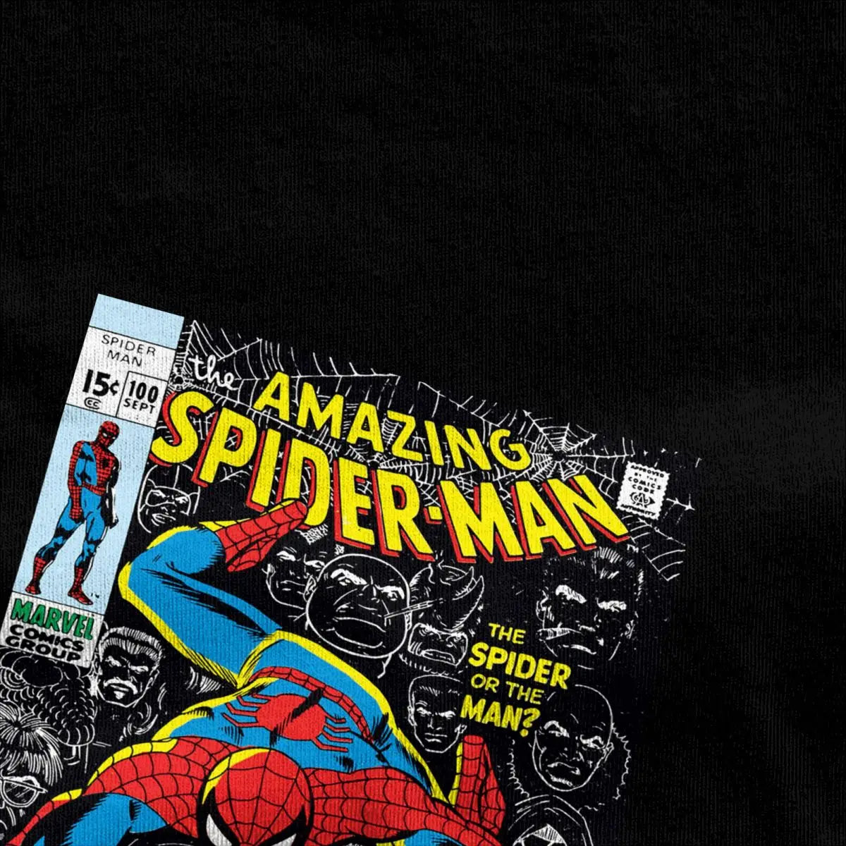 The Amazing Spider-Man 100 Comic T-shirt