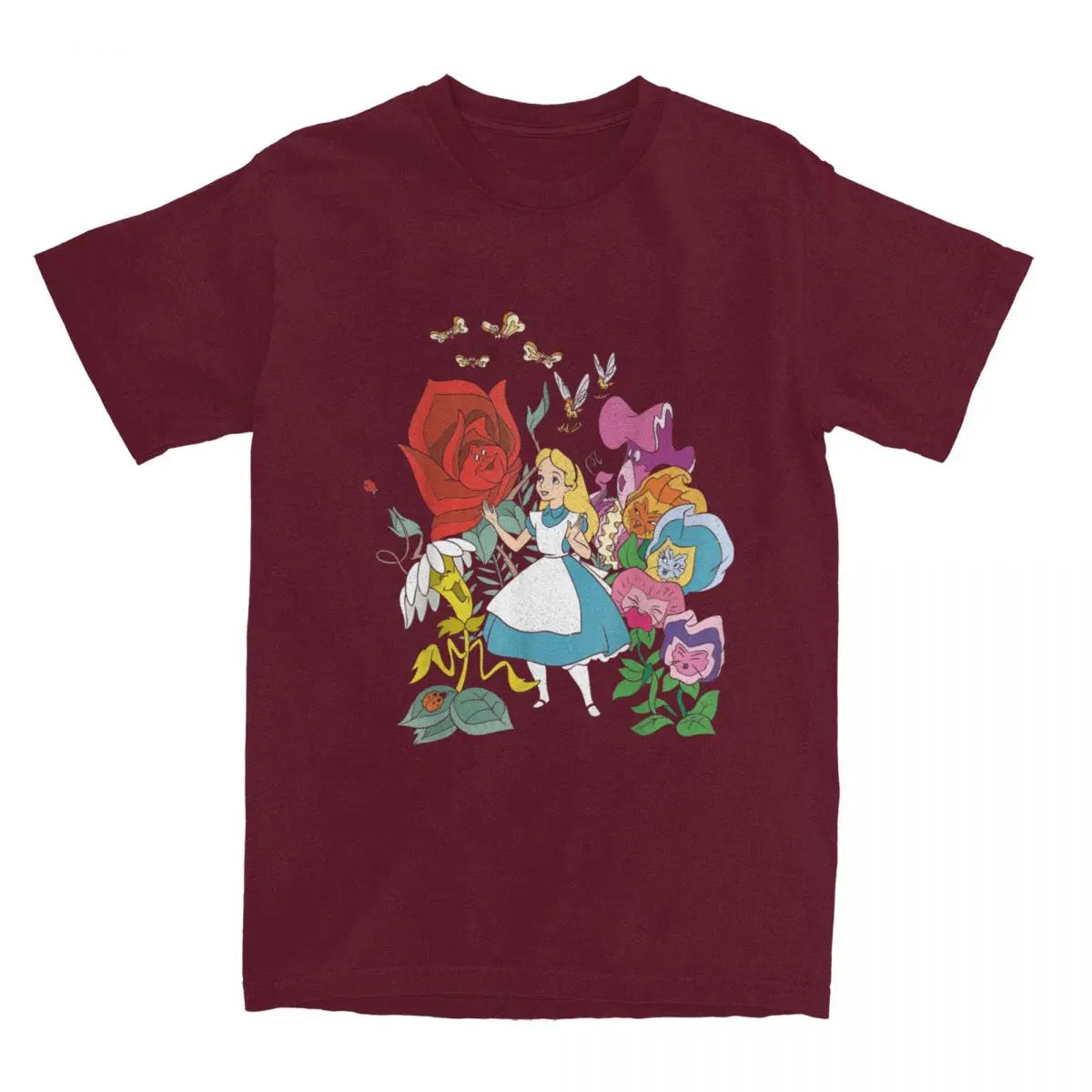 Alice In Wonderland Alice In The Flowers T-Shirt