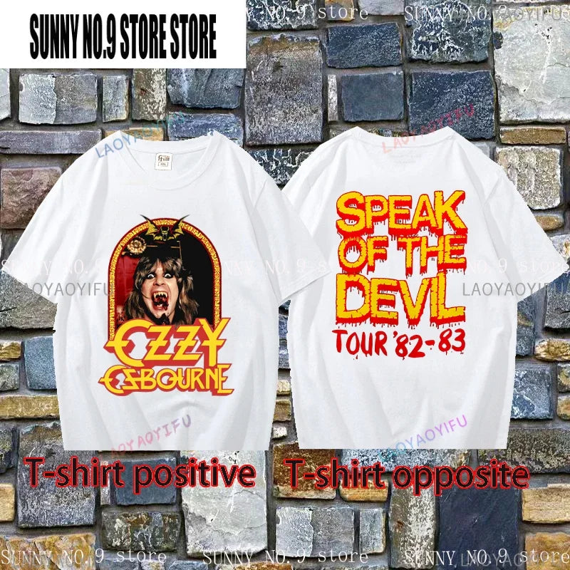 Ozzy Osbourne Speak Of The Devil Tour Concert T-shirt