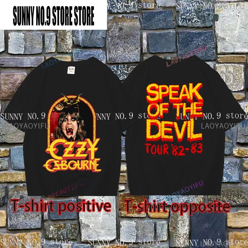Ozzy Osbourne Speak Of The Devil Tour Concert T-shirt