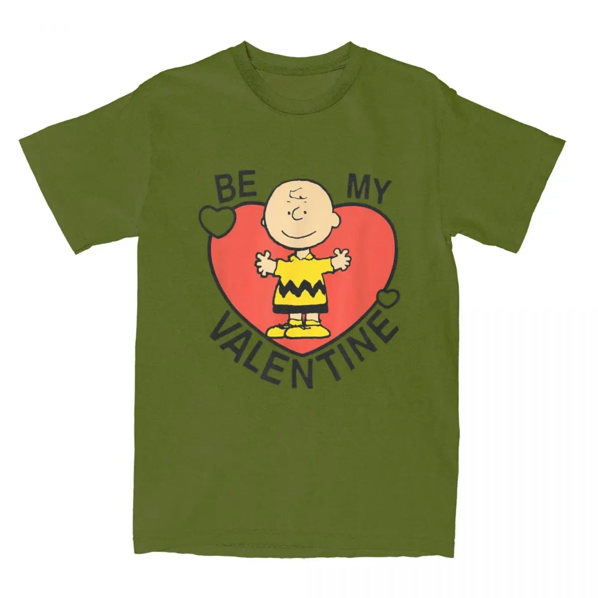 Peanuts Charlie Brown Be My Valentine T-shirt