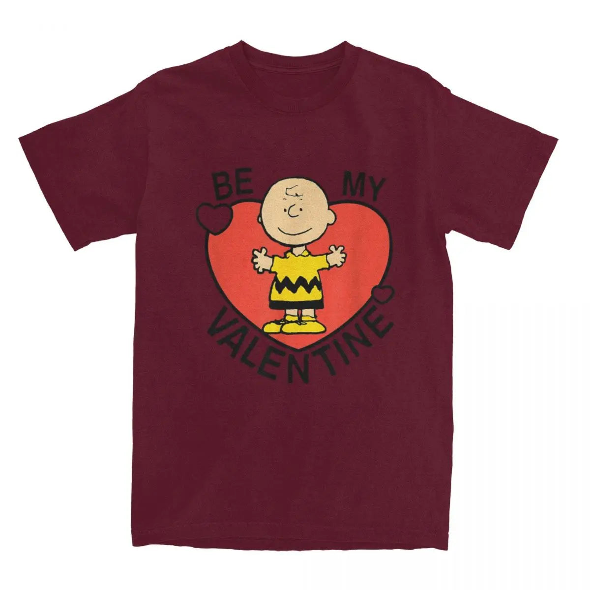 Peanuts Charlie Brown Be My Valentine T-shirt