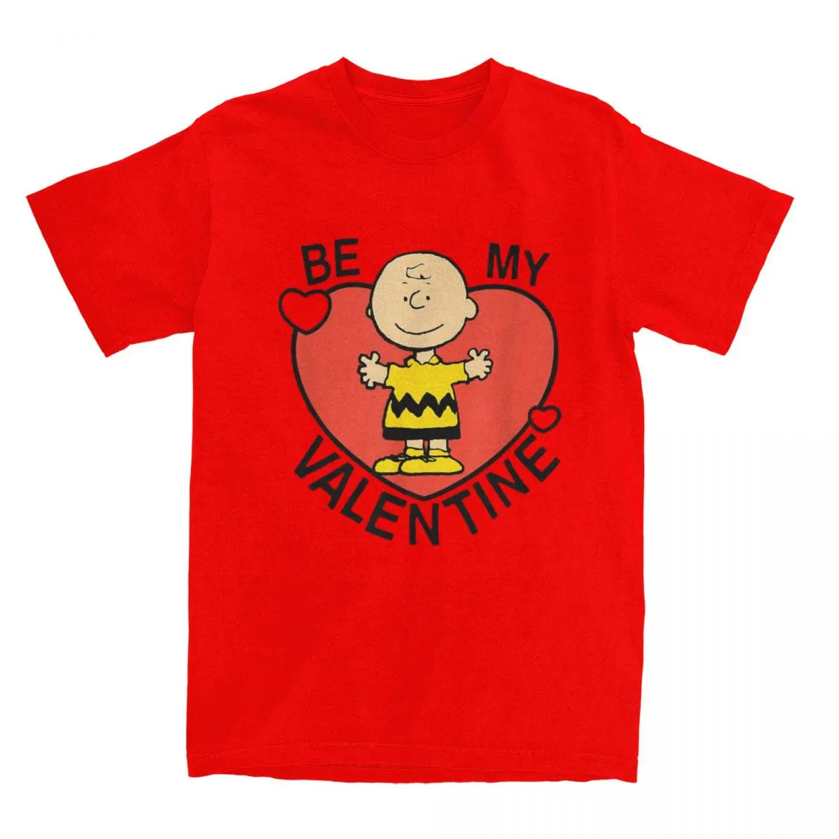 Peanuts Charlie Brown Be My Valentine T-shirt