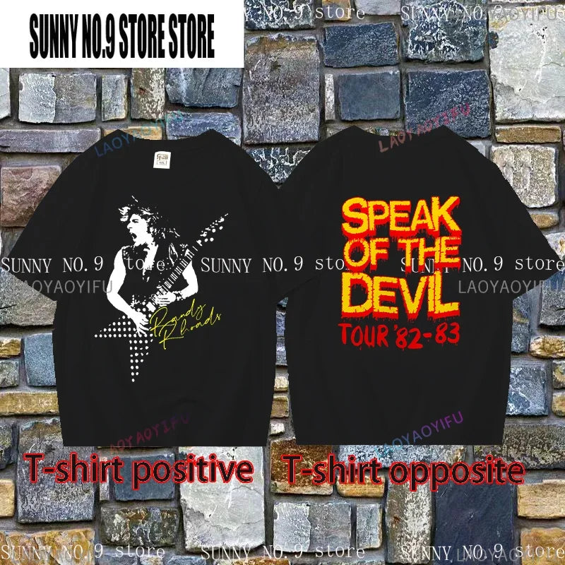 Ozzy Osbourne Speak Of The Devil Tour Concert T-shirt