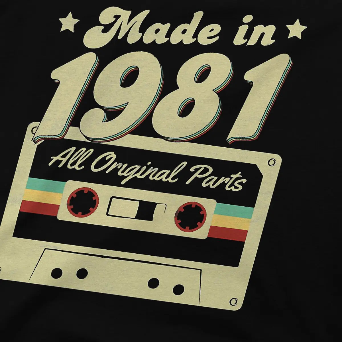 Made In 1981 All Original Parts T-shirt
