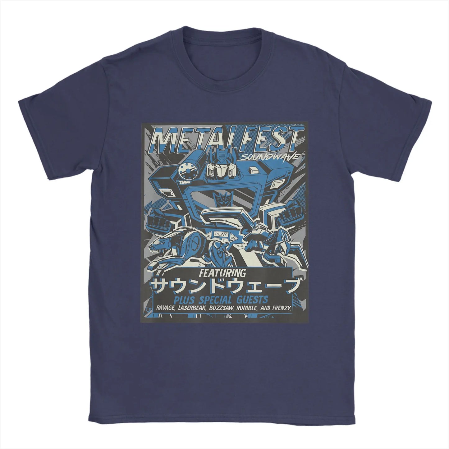 Transformers Metal Fest Soundwave T-shirt