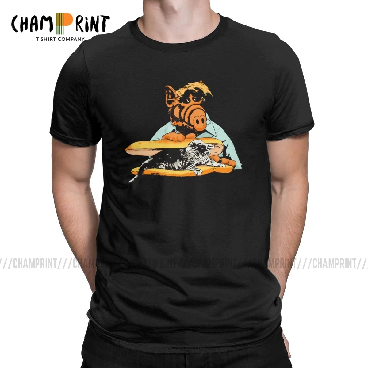Alf Kitty Sandwich T-shirt