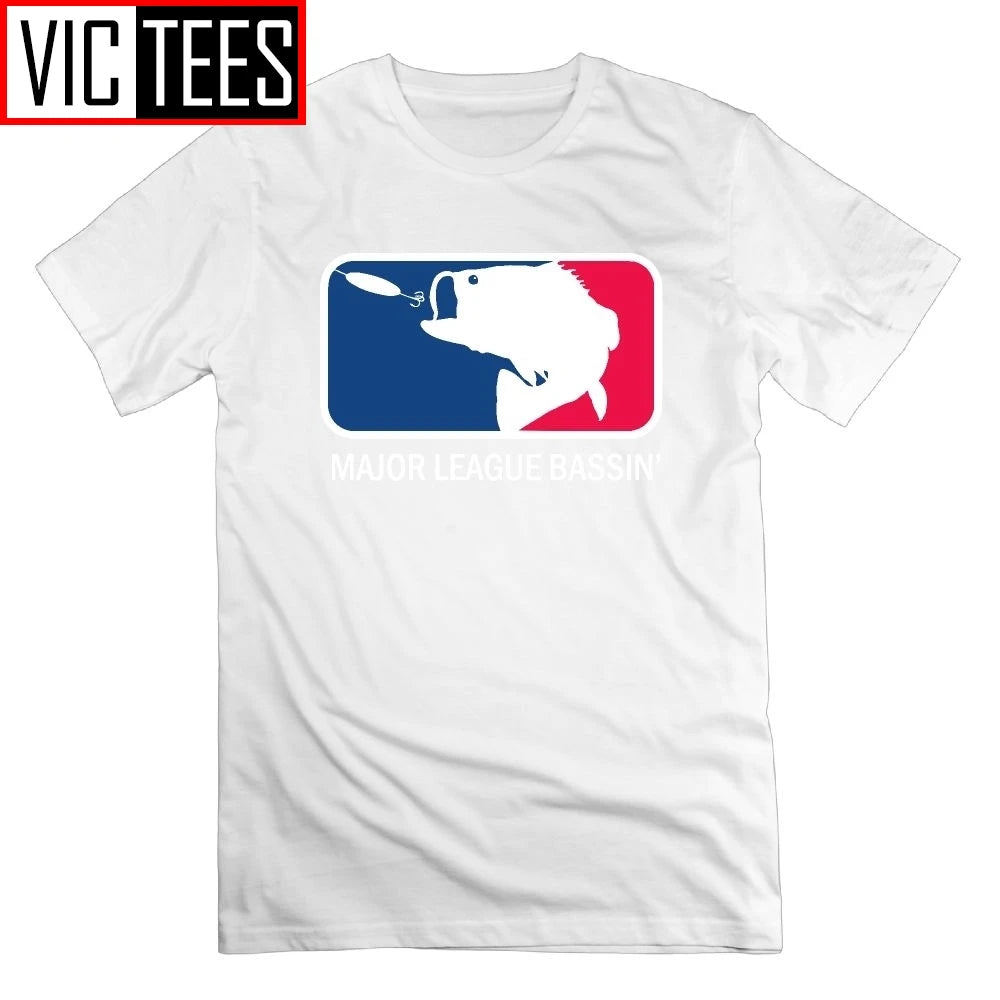 Major League Bassin' Bass Fishing T-shirt