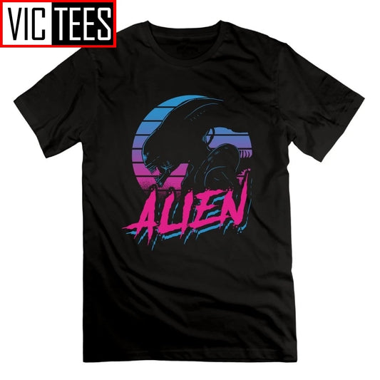 ALIEN Stylish 80s Fluorescent T-shirt