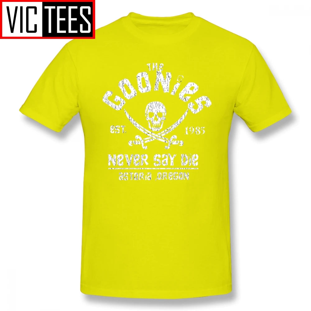 The Goonies est. 1985 Never Say Die Astoria, Oregon T-shirt