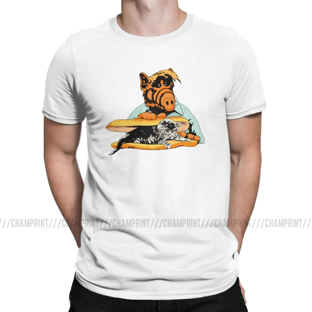 Alf Kitty Sandwich T-shirt