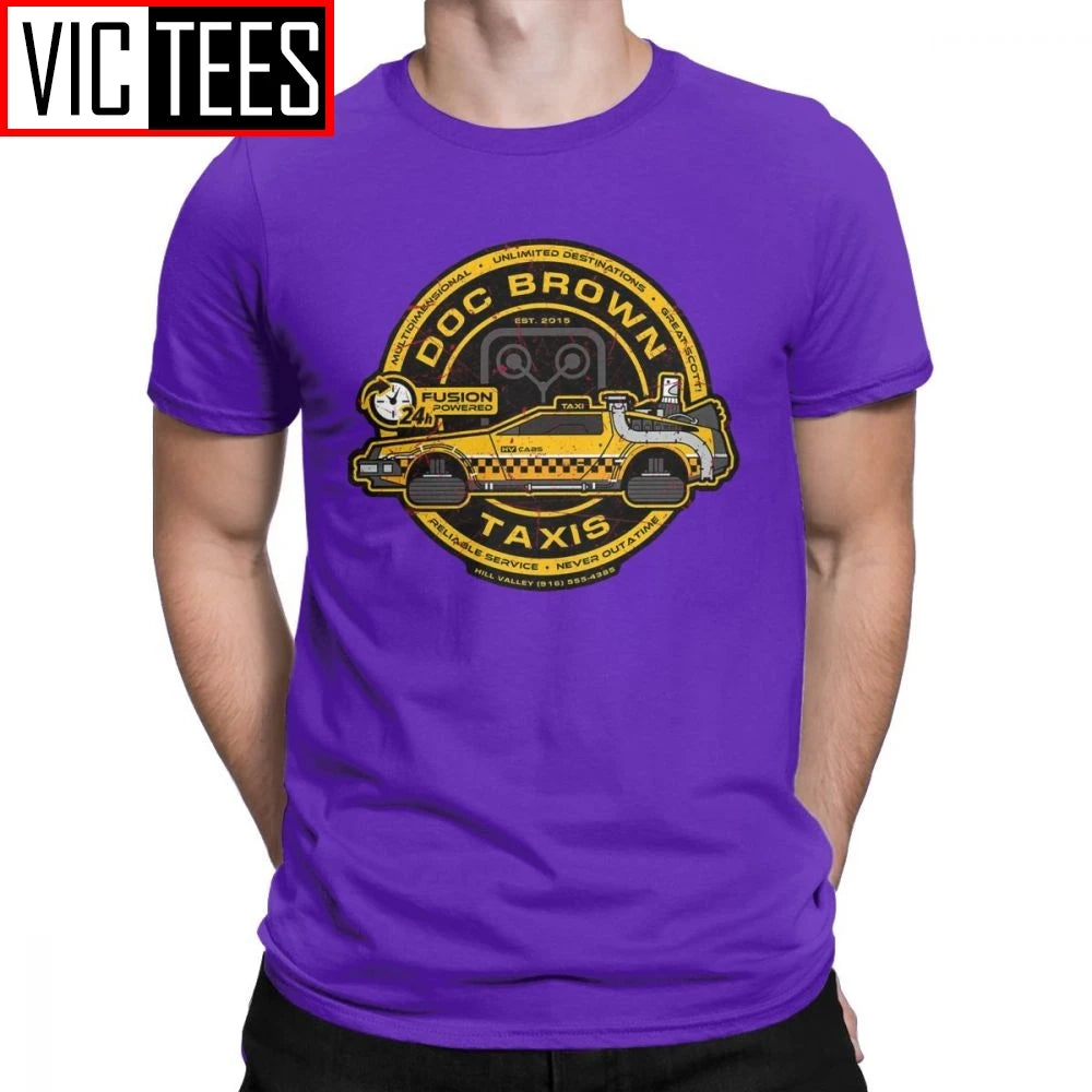 Doc Brown Taxis Back To The Future T-shirt