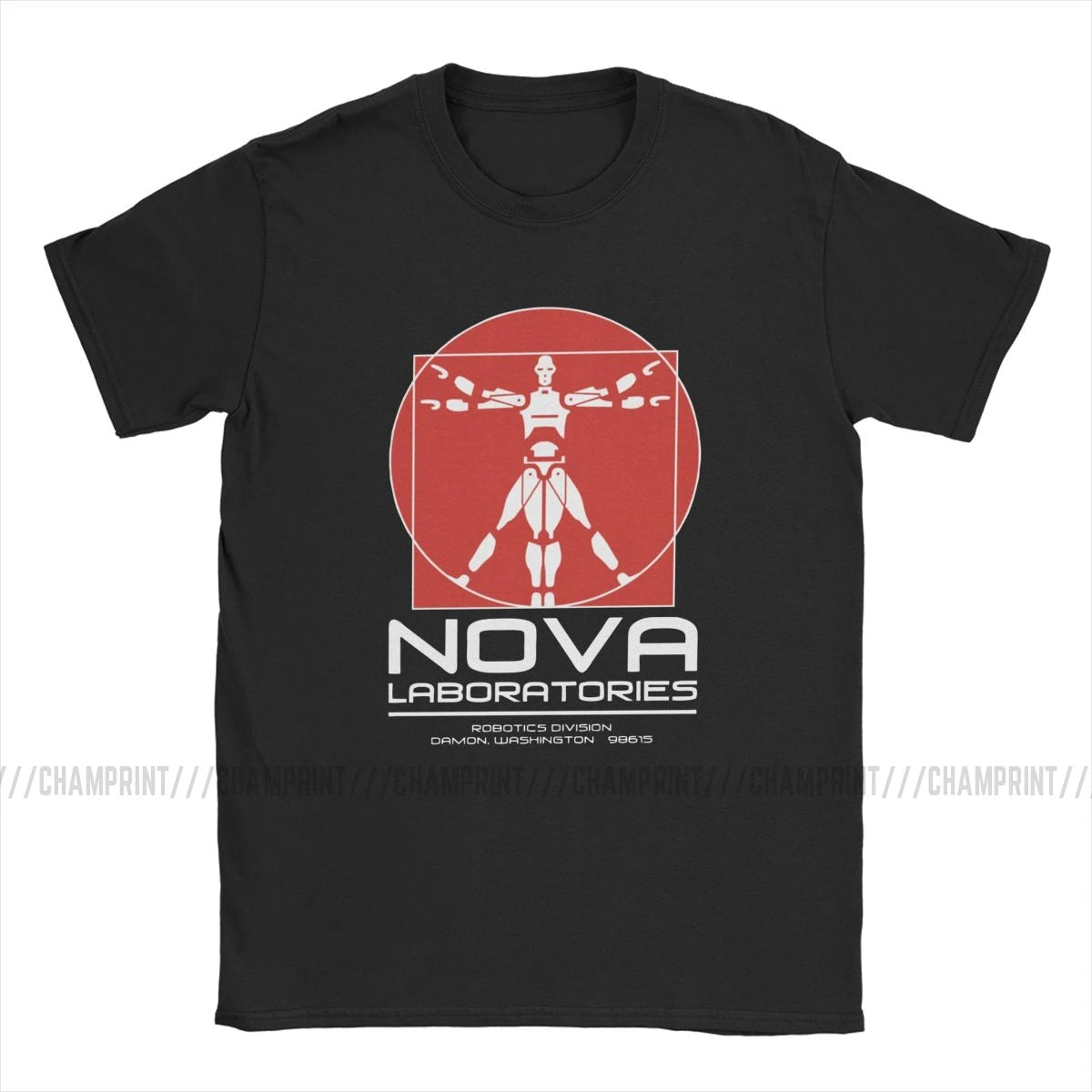 Short Circuit Nova Laboratories Retro 80s T-Shirt