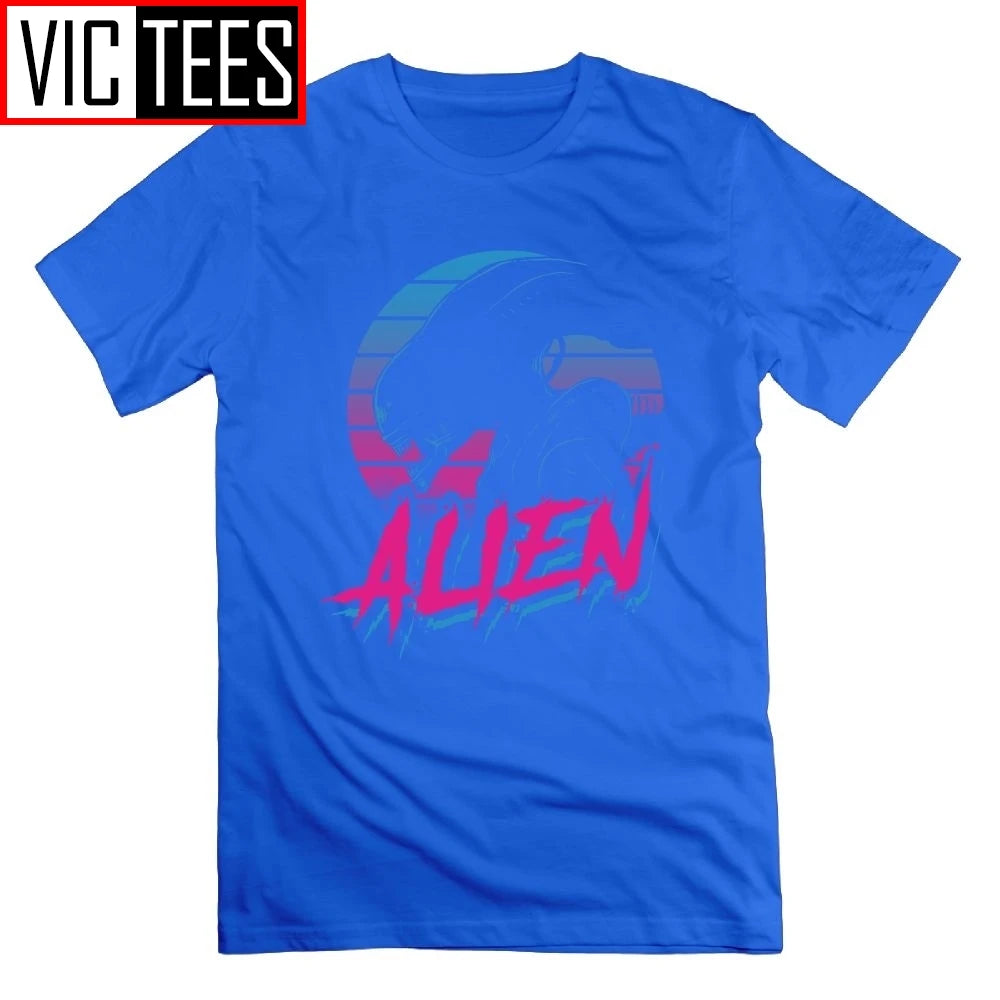 ALIEN Stylish 80s Fluorescent T-shirt