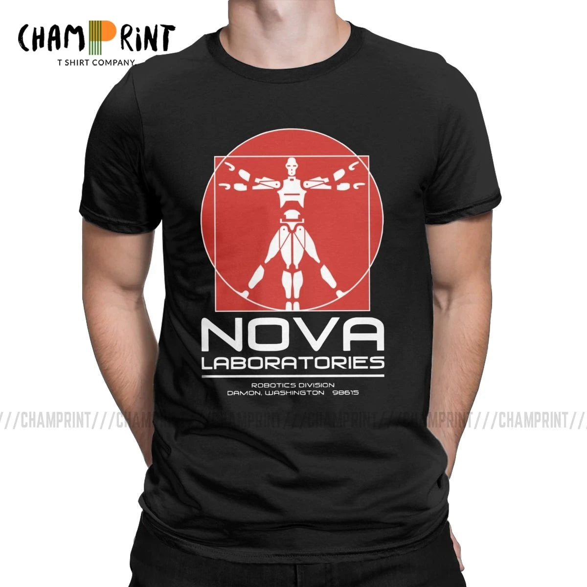 Short Circuit Nova Laboratories Retro 80s T-Shirt