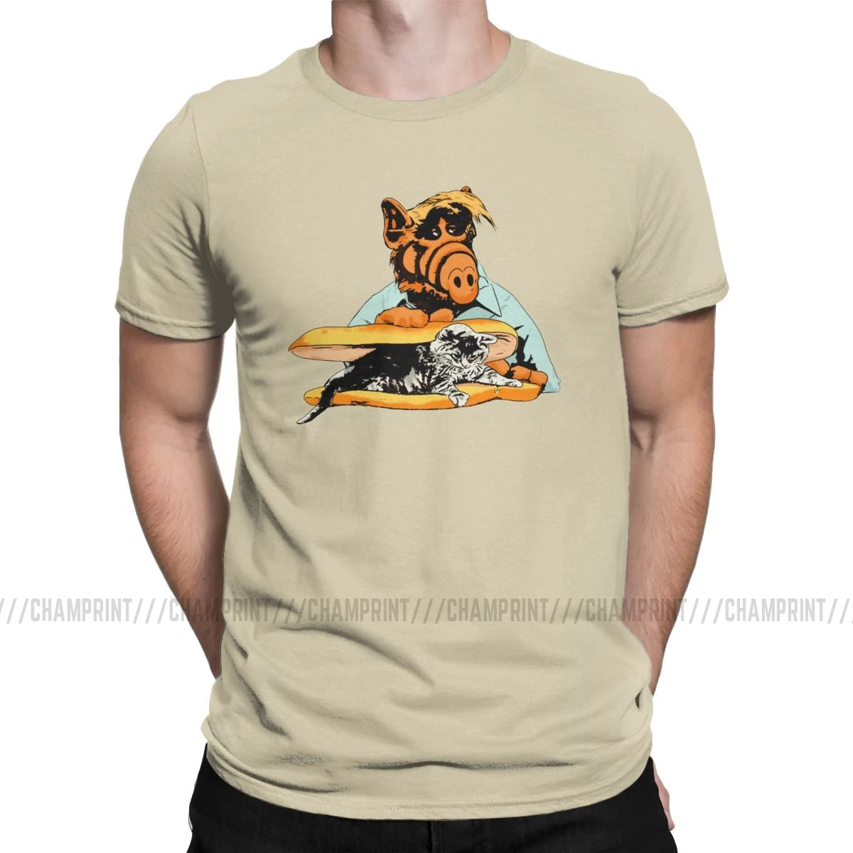 Alf Kitty Sandwich T-shirt