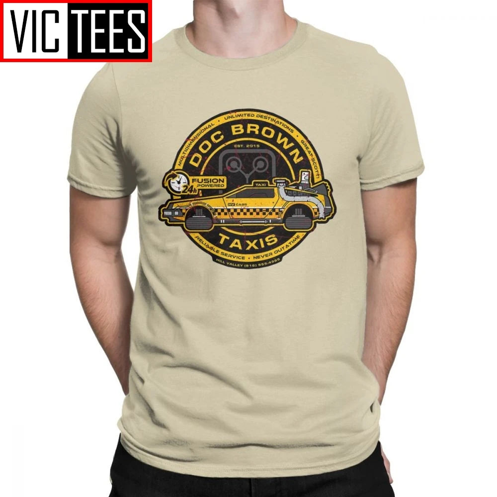 Doc Brown Taxis Back To The Future T-shirt