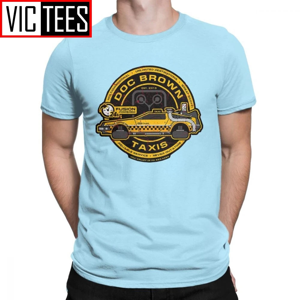 Doc Brown Taxis Back To The Future T-shirt