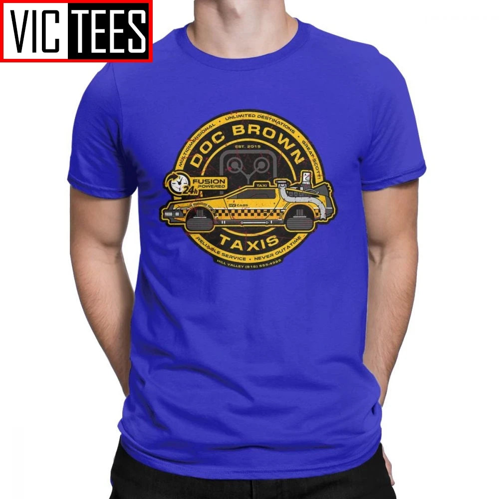 Doc Brown Taxis Back To The Future T-shirt