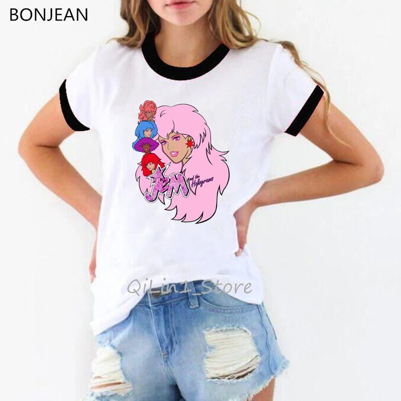 Jem And The Holograms Woman's T-Shirt