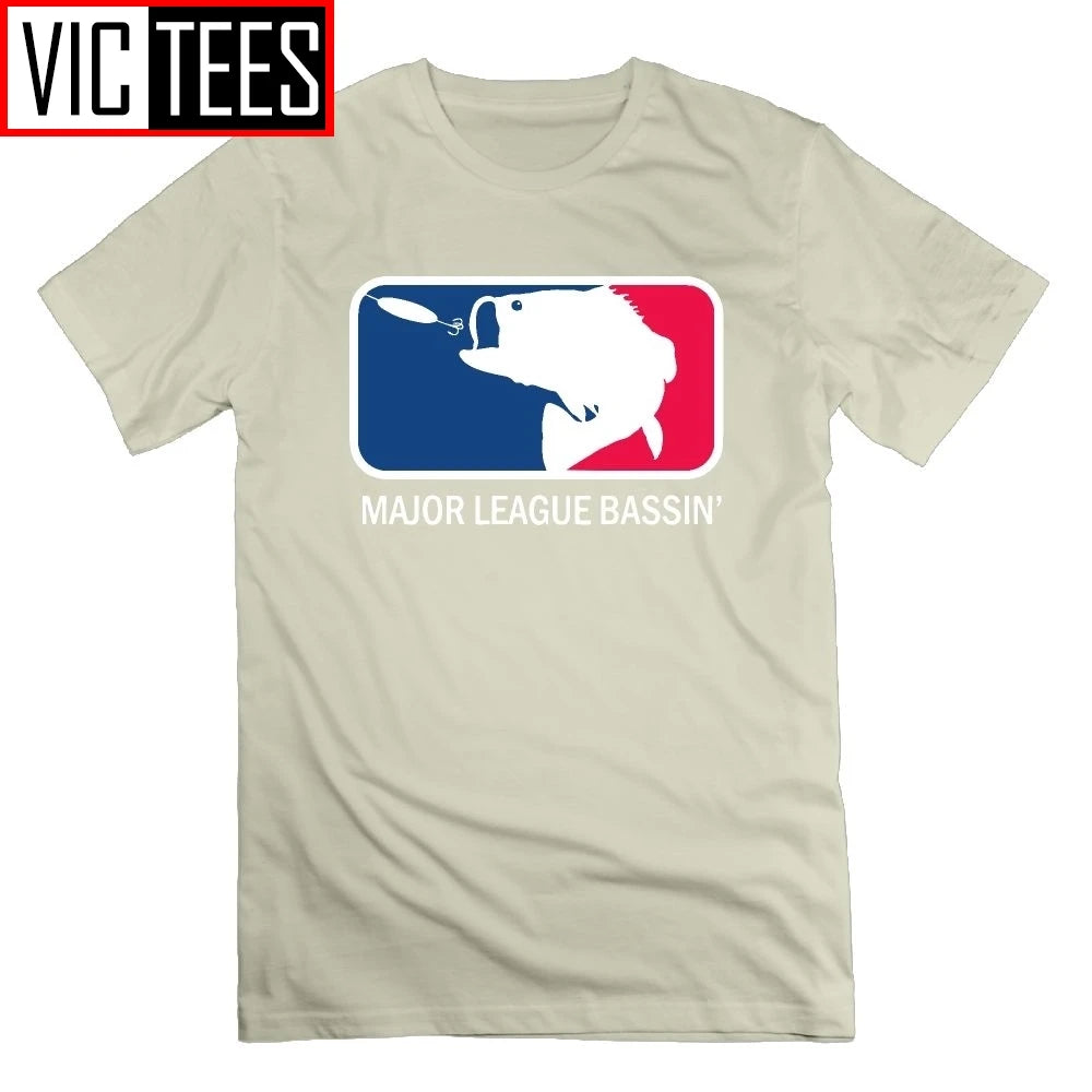 Major League Bassin' Bass Fishing T-shirt
