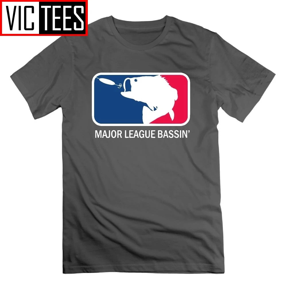 Major League Bassin' Bass Fishing T-shirt