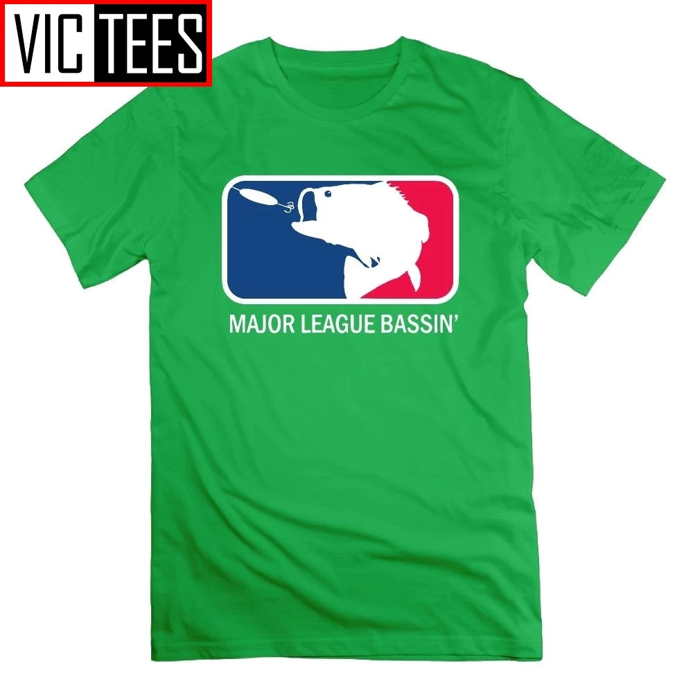 Major League Bassin' Bass Fishing T-shirt