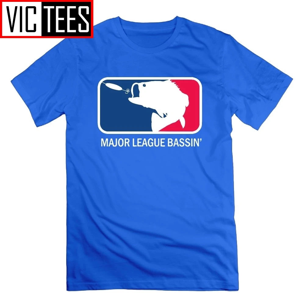 Major League Bassin' Bass Fishing T-shirt