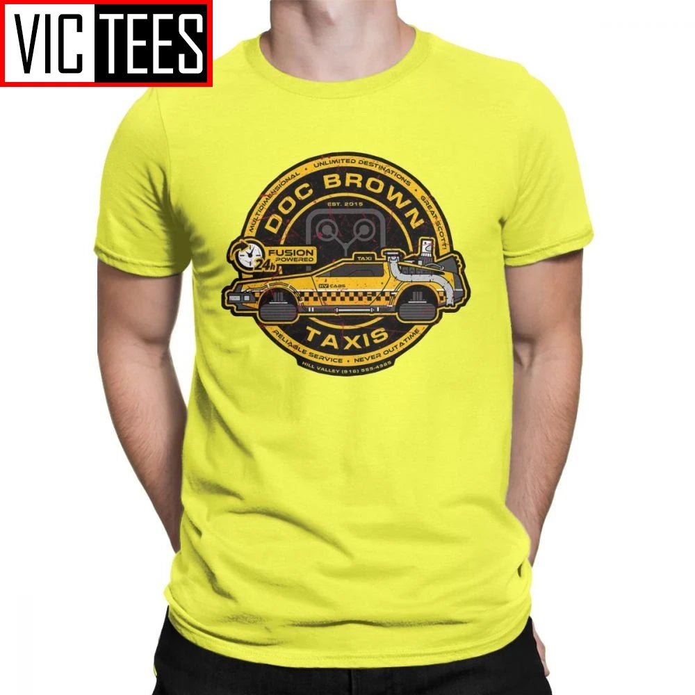 Doc Brown Taxis Back To The Future T-shirt