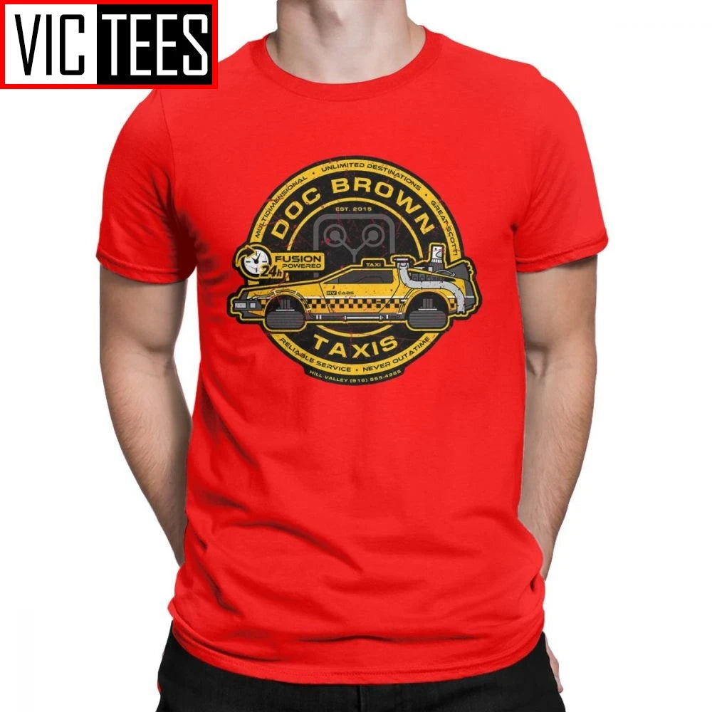 Doc Brown Taxis Back To The Future T-shirt