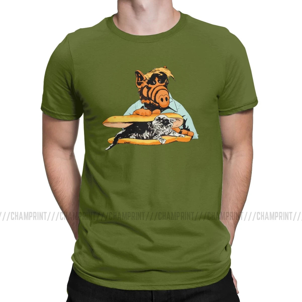 Alf Kitty Sandwich T-shirt