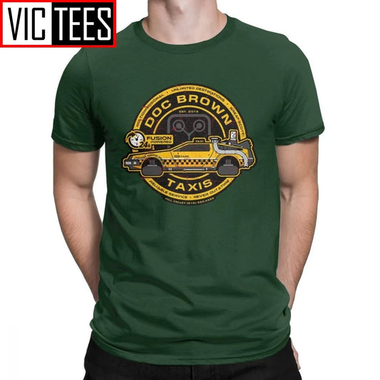 Doc Brown Taxis Back To The Future T-shirt