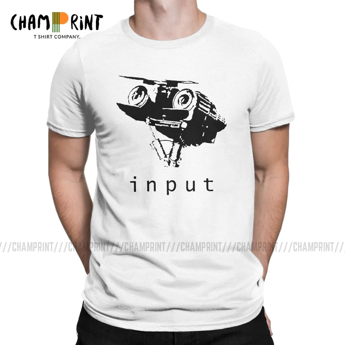 Short Circuit Johnny 5 Input 80s Retro T-shirt