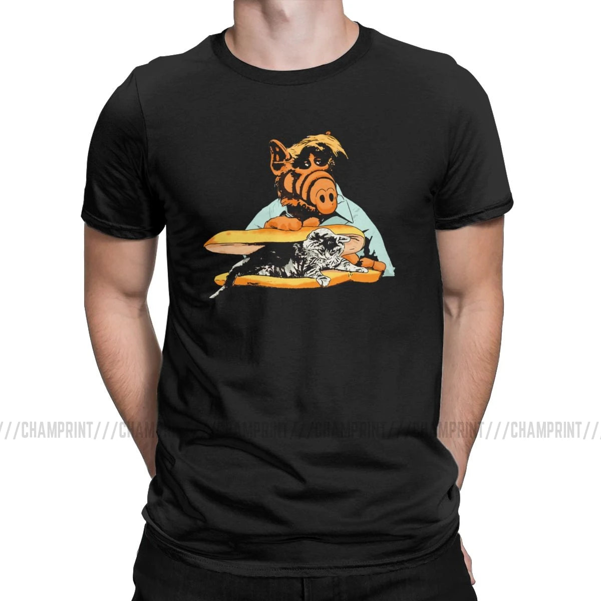 Alf Kitty Sandwich T-shirt