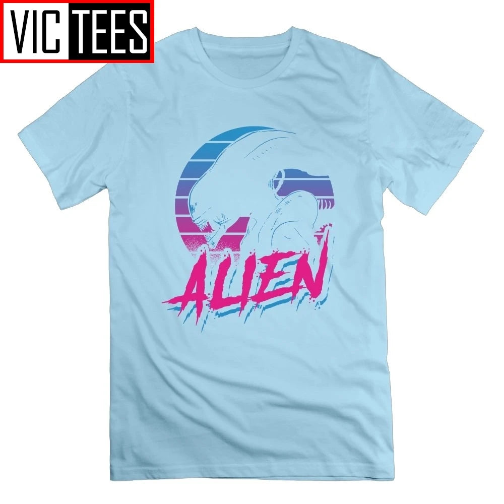 ALIEN Stylish 80s Fluorescent T-shirt