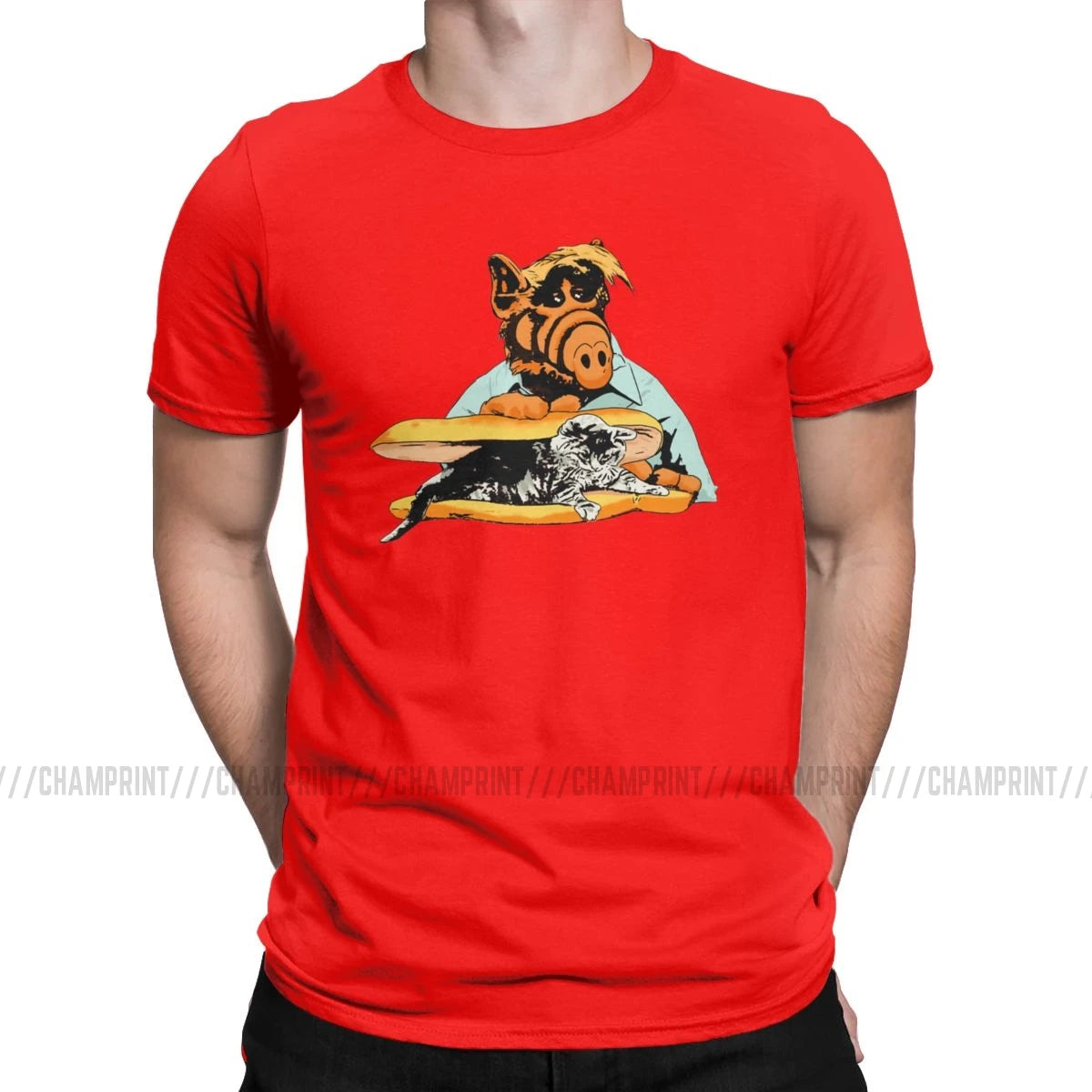 Alf Kitty Sandwich T-shirt