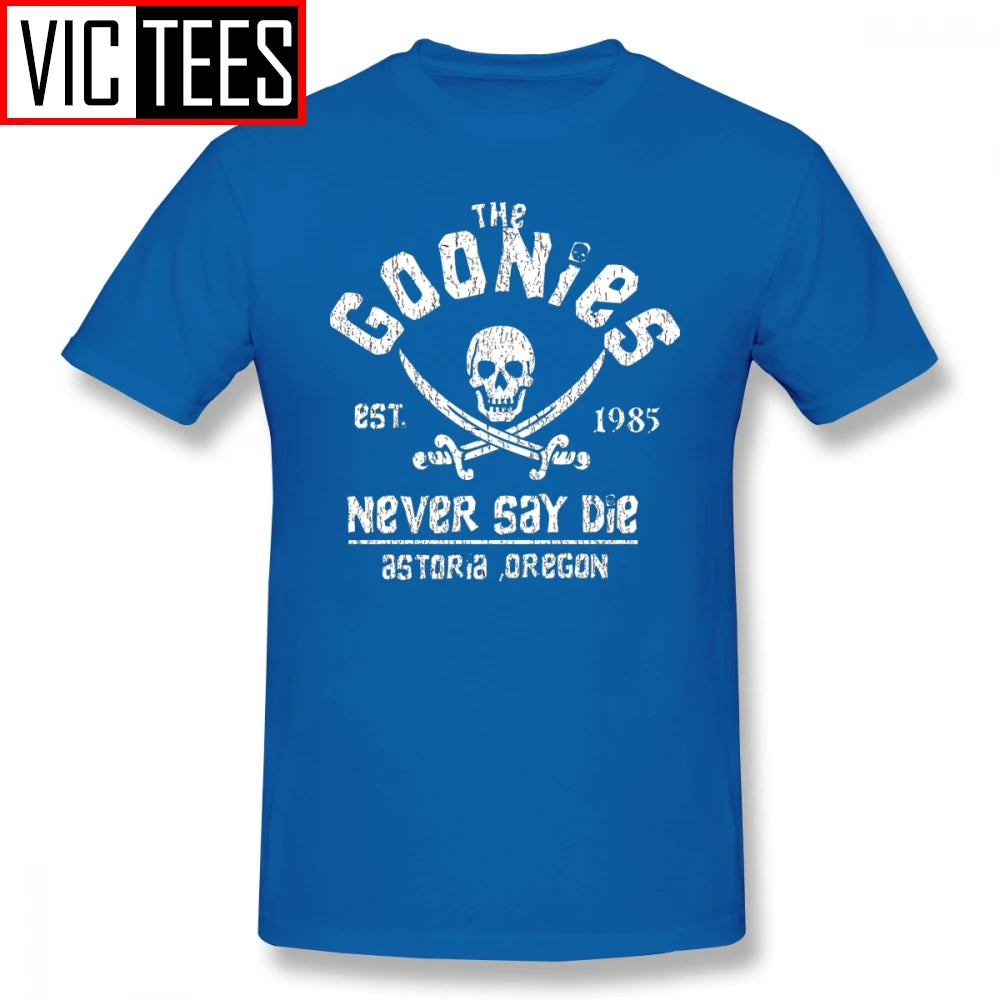 The Goonies est. 1985 Never Say Die Astoria, Oregon T-shirt