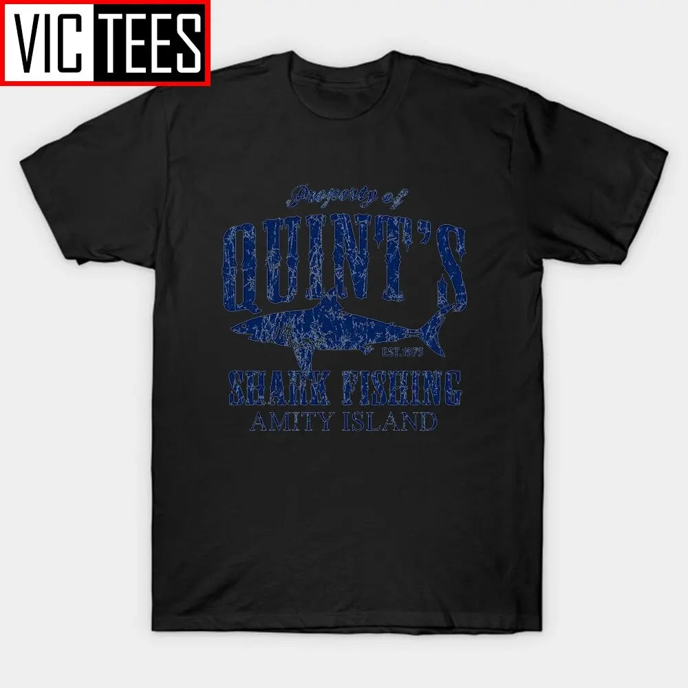 Property of Quint's Shark Fishing Amity Island T-shirt