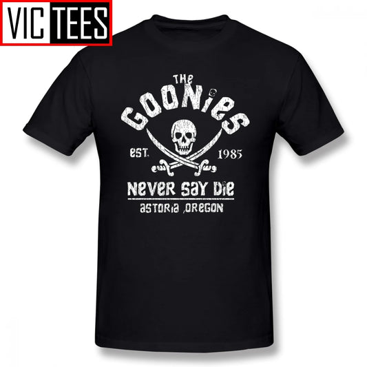 The Goonies est. 1985 Never Say Die Astoria, Oregon T-shirt