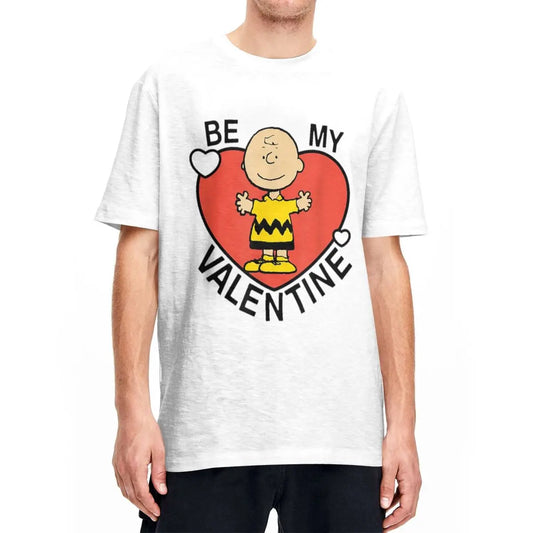 Peanuts Charlie Brown Be My Valentine T-shirt