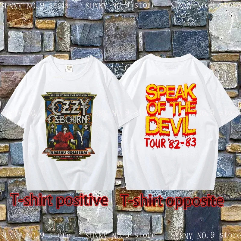 Ozzy Osbourne Speak Of The Devil Tour Concert T-shirt