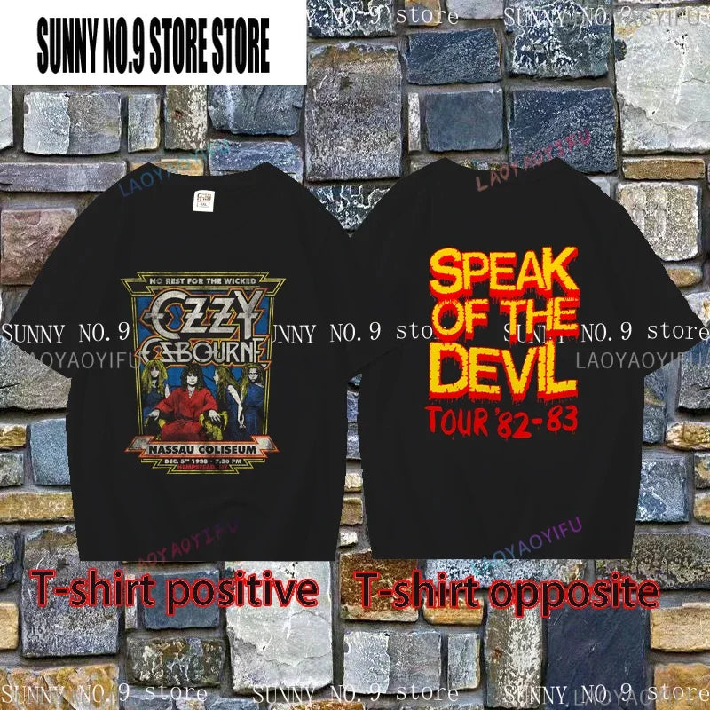 Ozzy Osbourne Speak Of The Devil Tour Concert T-shirt