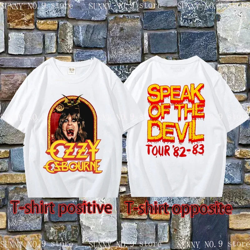 Ozzy Osbourne Speak Of The Devil Tour Concert T-shirt