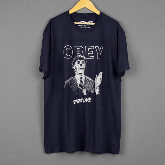 John Carpenter's They Live Obey T-shirt